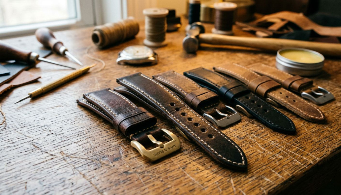 Comment choisir le cuir parfait pour votre bracelet de montre ?